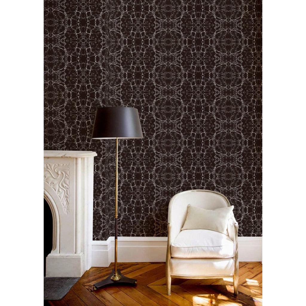 Volt Wallpaper-Mitchell Black-MITCHB-WCAB409-PM-10-Wall DecorPatterns-Premium Matte Paper-2-France and Son